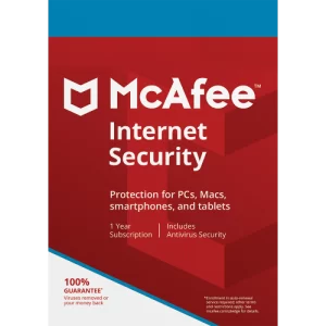 McAfee Internet Security – 1-Year / 3-Devices